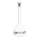 Flask, Volumetric 500ml, Class A with Stopper and Individual work certificate