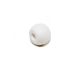 Molecular Model Part, White Ball, 1.5 cm, 1 hole, pkg 10