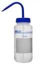 Wash Bottle, SOAP, 500ml, Wide Mouth, 2 Color Blue cap