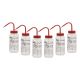 Acetone PP Wash Bottle 500ml, Wide Mouth, 1 Color - Pack of 6