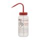 Acetone PP Wash Bottle 500ml, Wide Mouth, 2 Color - Each