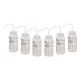 Distilled Water PP Wash Bottle 500ml, Wide Mouth, 2 Color - Pack of 6