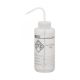 Distilled Water PP Wash Bottle 1000ml, Wide Mouth, 1 Color - Each