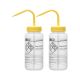 Isopropanol PP Wash Bottle 500ml, Wide Mouth, 1 Color - Pack of 2