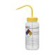 Isopropanol PP Wash Bottle 500ml, Wide Mouth, 4 Color - Each