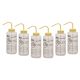 Isopropanol PP Wash Bottle 1000ml, Wide Mouth, 1 Color - Pack of 6