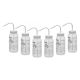 Ethanol PP Wash Bottle 500ml, Wide Mouth, 2 Color - Pack of 6