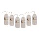 Ethanol PP Wash Bottle 1000ml, Wide Mouth, 4 Color - Pack of 6