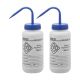 Sodium Hypochlorite (Bleach) PP Wash Bottle 500ml, Wide Mouth, 1 Color - Pack of 2