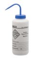 Sodium Hypochlorite (Bleach) PP Wash Bottle 1000ml, Wide Mouth, 1 Color - Pack of 6