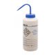 Sodium Hypochlorite (Bleach) PP Wash Bottle 1000ml, Wide Mouth, 2 Color - Each