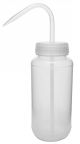 LDPE Wash Bottle 500 ml, Wide Mouth, BLANK, NO PRINTING -NON VENTED CAP- Each