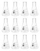 Flask, Erlenmeyer Glass, Boro 3.3, 250ML Pkg/12 Fl0705