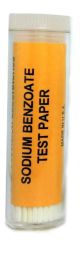 Test Strips, Sodium Benzoate, 100/Pk