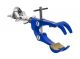 Blue Clamp Retort - 4 Prong with bosshead