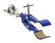 Blue Clamp Universal - 2 Prong cork lined with Boss head