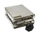 Lab Jack, SS, 16.5 x 13 cm plate, 28 cm max ht