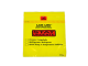 6x9in Yellow Tint Lab-Loc® Specimen Bags with Removable Biohazard Symbol/Printed inSTATin