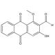 Damnacanthal, p56 Lck inhibitor, 5mg, CAS# 477-84-9