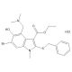 Umifenovir, Broad-spectrum antiviral, 50mg, CAS# 131707-23-8
