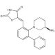 AZD1208, pan-PIM kinase inhibitor, 5mg, CAS# 1204144-28-4