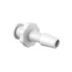 Eldon James 1/8in HB, Female Luer, Polypropylene (PP), 100/PK