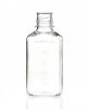 EZBio® 500mL PC Media Bottles, Non-Sterile, Autoclavable Square Storage Bottles with 38-430mm Neck, Without Caps, 12/PK