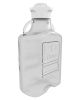 EZgrip® 75L (20 Gal) Autoclavable Polypropylene (PP) Space Saving Carboy with, Wide Mouth 120mm VersaCap and 79.5L Max Capacity, Large Pinched Handles, 1/EA