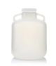 EZLabpure™ Wide Mouth 10L Carboy PP with White Cap, 1/EA