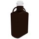 EZgrip® 10L (2 Gal) Autoclavable Light Blocking Dark Amber Polypropylene (PP) Space Saving Carboy with 83mm (83B) VersaCap and 6.9L Max Capacity, Large Pinched Handles, 1/EA