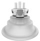VersaCap 120mm Wide Mouth Carboy Adapter, Tangle Free Quick Connect Adapter, Three (3 X) 1/4 Inch Detachable Hose Barbs for 1/4 Inch ID Tubing, for use with VersaCap 120mm Open Cap, 1/EA