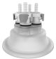 VersaCap 120mm Wide Mouth Carboy Adapter,  Tangle Free Quick Connect Adapter, Four (4 X) 1/4 Inch Detachable Hose Barbs for 1/4 Inch ID Tubing, for use with VersaCap 120mm Open Cap, 1/EA