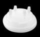 VersaCap 83 mm (83B) Carboy and Bottle Cap Adapters, Tangle Free Hose Barb Adapter, 1/EA