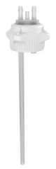 VersaCap 53mm (53B) Bottle and Flask Caps with Tubing, Open Cap with Tangle Free Hose Barb Adapter, Two 1/4 Inch Barbs with Tubing, 1/EA