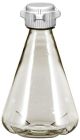 Flask 2L, Plastic Erlenmeyer Flasks for Cell Culture and Fermentation, 2L, Autoclavable Polycarbonate (PC), 53mm (53B) VersaCap, Non-Sterile, Baffled Bottom, 6/PK