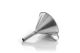 EZBio Stainless Steel Funnel, 316L SS, 100mm, With Steel Handle, 1/EA
