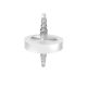 EZBio Vent Filter, 0.22µm Hydrophobic PTFE Non-Sterile, 50mm, Gamma Stable, 100/PK