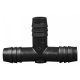 Polyethylene T-Type Barbed Tubing Connectors (Tee-Shaped), Three 1/2 Inch Barbs, 100/PK
