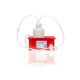 Vactrap™2 Round, 2L, PP, RED BIN, 1/4in ID TUBING