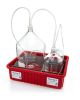 Vactrap™ G Vaccum Trap System (Vacuum Flask Alter) for Aspiration and Vacuum Safety, 20+5 L PUREGRIP Glass Bottles Assy W/ Secondary Container, 20L Bottle W/ 5L Over flow Bottle & Inline Vent Filter, 1/EA