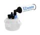 EZwaste® HPLC Solvent Waste System, Cap-Only Assembly, 83mm (83B) VersaCap with Four (4x) Ports for 1/16 Inch O.D. Tubing; Three (3x) Ports for 1/4 Inch O.D. Tubing; One (1x) Hose Barb Port for 1/4 or 3/8 Inch I.D. Tubing, 1/EA