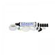EZwaste® HPLC Solvent Waste System, Cap-Only Assembly w/ Drum Bung Adapter, 70mm (S70) VersaCap w/ Four (4x) Ports for 1/8 Inch O.D. Tubing; Four (4x) Ports for 1/4 Inch O.D. Tubing & Filter, 1/EA