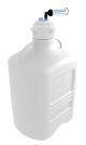 EZwaste® XL HPLC Solvent Waste System, 75L HDPE Reusable Carboy, 120mm VersaCap with Six (6x) Ports for 1/8 Inch, O.D. Tubing; & Filter, 1/EA
