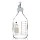 ChromCap™ 300 HPLC Solvent Reservoir System with VersaCap® GL45 and 2L (2000mL) Clr. Glass Reagent Bottle, Class VI PTFE Adapter & Safety Air Inlet Valve, One (1x) Ports- OD Tubing 3.2mm (1/8in) or 1.6mm (1/16in), 1/EA