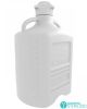 EZBio® 75L (20 Gal) Gamma Sterilized Double Bagged HDPE Space Saving Carboy with Wide Mouth 120mm VersaCap® and 79.5L Max Capacity, Large Pinched Handles, 1/EA