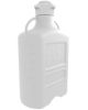 EZBio® Carboy, PP, 40 L, No Spigot, VersaCap® 120 mm, Double Bagged, Non Sterile, 1/EA