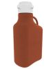 EZBio® Carboy, Amber HDPE, 5 L, No Spigot, VersaCap® 83 mm, Double Bagged, Non Sterile, 1/EA