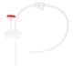 EZBio®pure Titanium Round SU 250mL Cap Assembly w/ EZBio® Tubing, Plug and GL45 VersaCap®, 20/CS