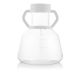 EZBio® Erlenmeyer Flask, PC, 5L, 90mm Closed Cap, White, With Handle, Sterilized, 4/CS