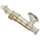 SteamThru 1/2in Hose Barb x 3/4in x 1-1/2in Sanitary SIP Connector, PS - STC2020200, 25/PK